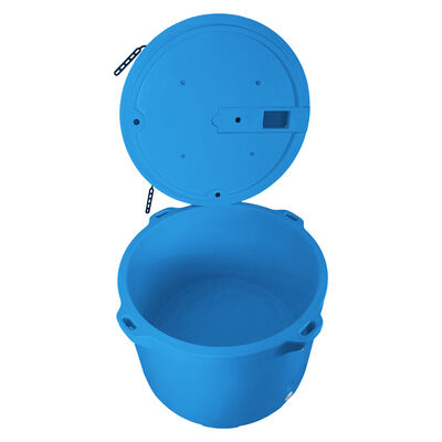 Rotomolded Cooler Box with High Density PU Foam, Folk Lift Feet, and Ice Detention Time 3 to 5 Days for Seafood Processing