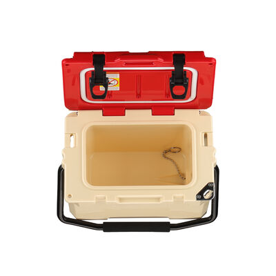 Factory Price Industrial Coolers Modern 12QT/18QT/25QT Insulated Camping Cooler with Handle for Outdoor Rotomolded Cooler Box