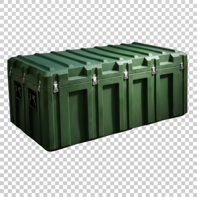 कॉम्पैक्ट 400 मिमी रोटोमोल्डेड टूल बॉक्स IP65 वाटरप्रूफ डस्टप्रूफ LLDPE पोर्टेबल उपकरण केस