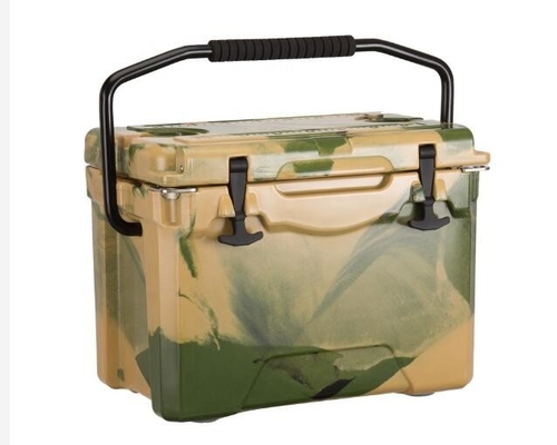 OEM 25QT पोर्टेबल रोटो मोल्डेड आइस बॉक्स 51.6x33.6x38.3cm
