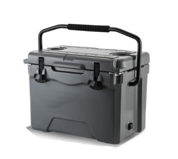 OEM 25QT पोर्टेबल रोटो मोल्डेड आइस बॉक्स 51.6x33.6x38.3cm