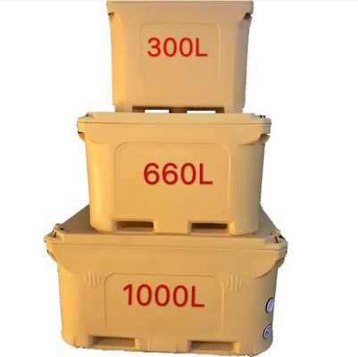 1000 लीटर ठंडा खाद्य परिवहन कंटेनर बाहरी आकार 160*116*87