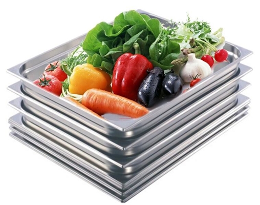 650x530mm स्टेनलेस स्टील खाद्य सेवा धूपदान होटल रेस्तरां आपूर्ति