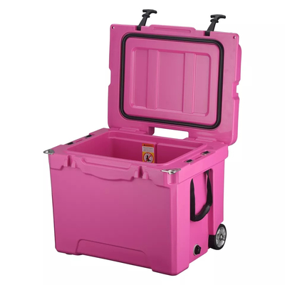 कैम्पिंग, मछली पकड़ने और खाद्य परिवहन के लिए टिकाऊ आउटडोर रोटोमोल्ड कूलर बॉक्स