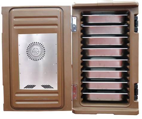 220V 110V हीटेड फूड पैन कैरियर, 120L इंसुलेटेड फूड वार्मर कैरियर: