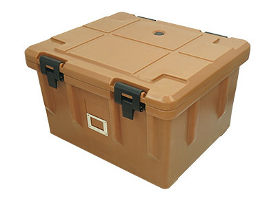 एर्गोनोमिक हैंडल के साथ लंच थर्मो ट्रांसपोर्ट बॉक्स 70L